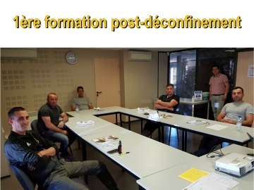 Première formation post déconfinement