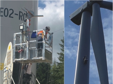 Challenge réussi ! Former des opérateurs espagnols sur des plateformes à installer sur des éoliennes