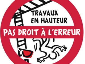 La Direction du Travail relance la campagne "Travaux en hauteur, pas droit à l'erreur"