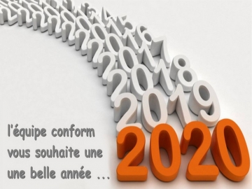 Conform vous souhaite une belle année