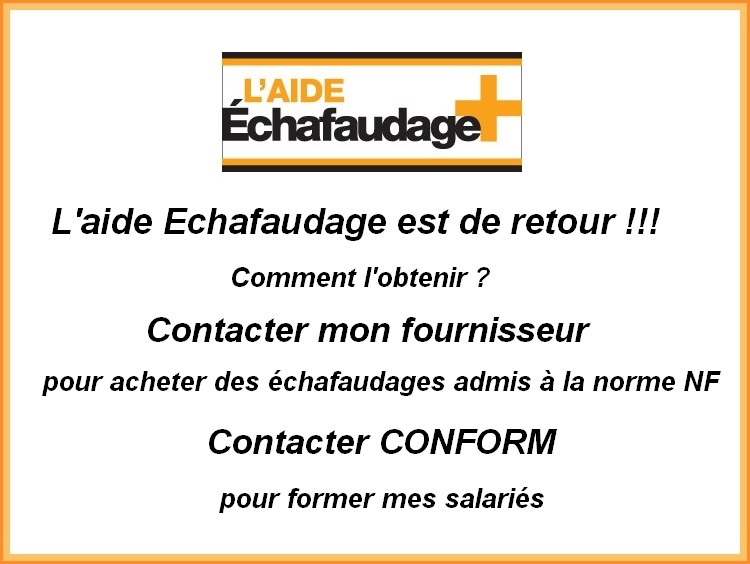 AFS et Formation échafaudage AFS et Formation échafaudage