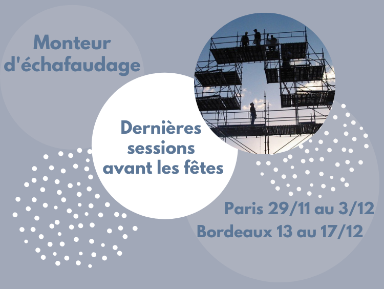 Formation monteur d'échafaudages Formation monteur d'échafaudages