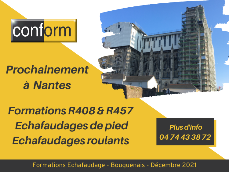 Formations échafaudages fixes et roulants - Nantes Formations échafaudages fixes et roulants - Nantes