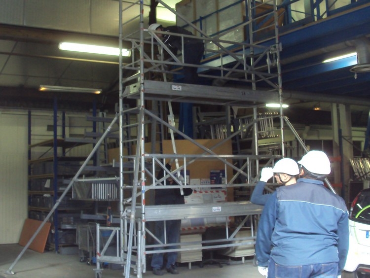 Formation Echafaudages roulants à Bourg en Bresse Formation Echafaudages roulants à Bourg en Bresse