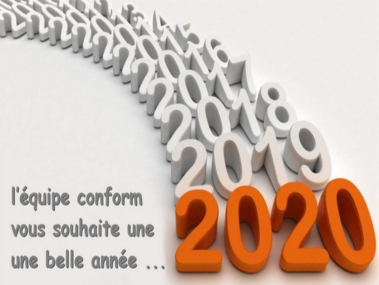 Conform vous souhaite une belle année Conform vous souhaite une belle année